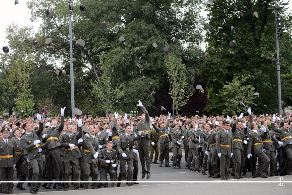 Commissioning Ceremony for the youngest officers of the Serbian Armed Forces
